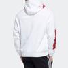 Adidas Originals Trefoil Halloween Limited Edition Logo Print Hoodie Men Tops White GV0922