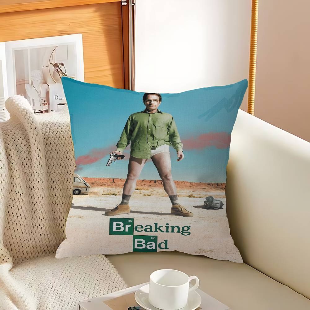Pop Tv Play Breaking Bad Pillow Anime Pillow Sofa Bed Head Pillow Cover Cushion Cover 45X45 Cm Fashion