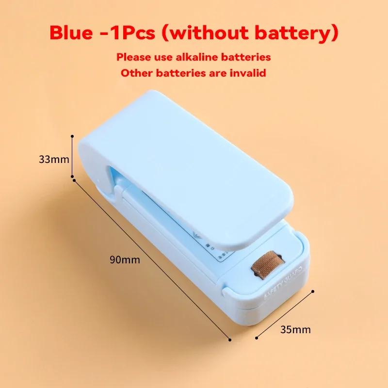 Mini máquina selladora de bolsas térmicas, selladora de paquetes, bolsas térmicas de plástico para alimentos, selladora portátil, selladora térmica para alimentos