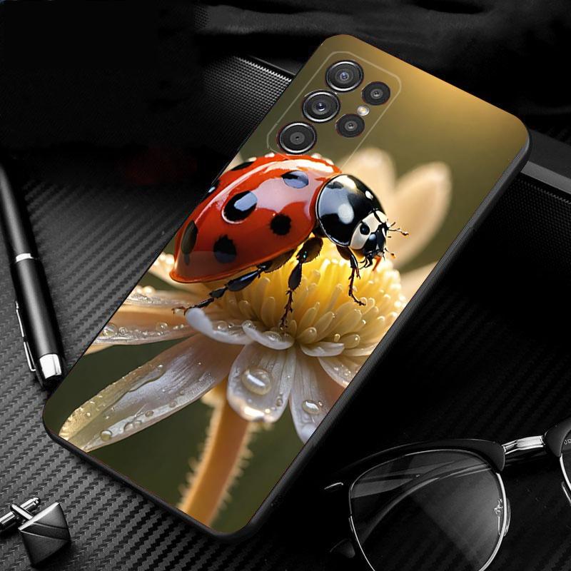 Phone Case For Samsung Galaxy S26 S25 S24 S23 S22 S21 Ultra S24 S23 S22 S21 S25 Plus S24 FE Ladybug