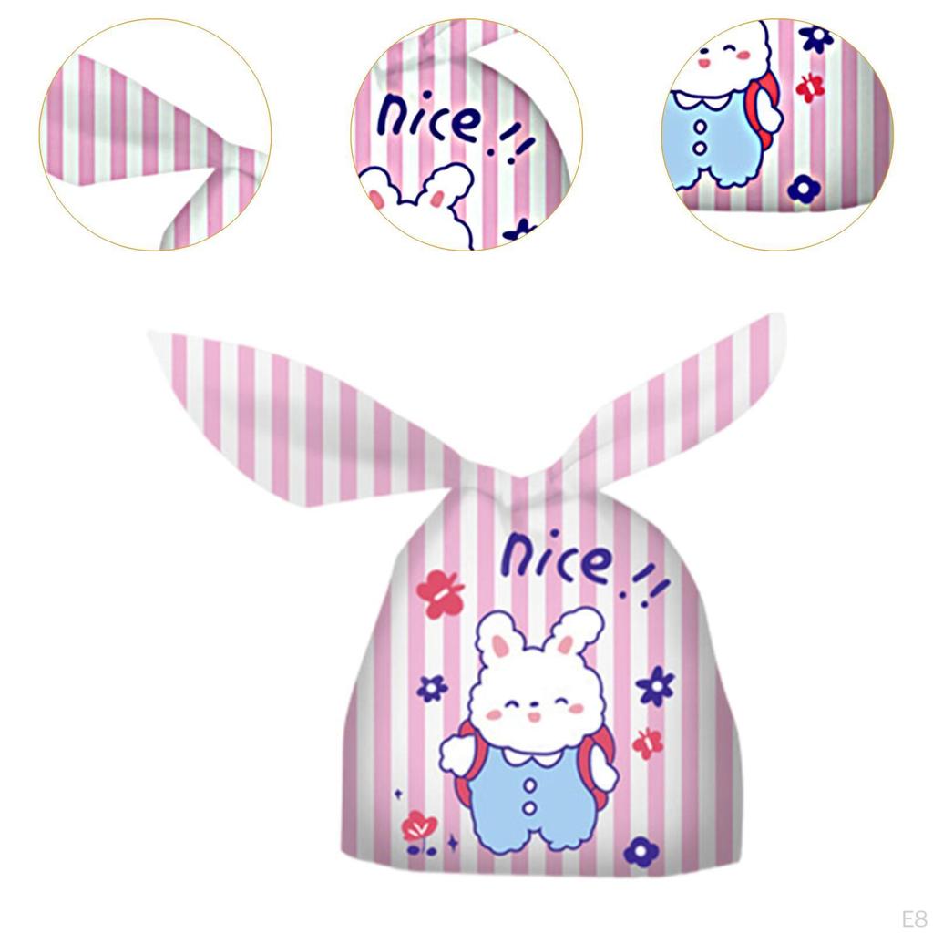 50 Pieces Easter Goodie Bags for Gift Cookie Packing Cute Treat