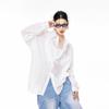 ICH MODE Women's Loose UV Protection Summer Shirt