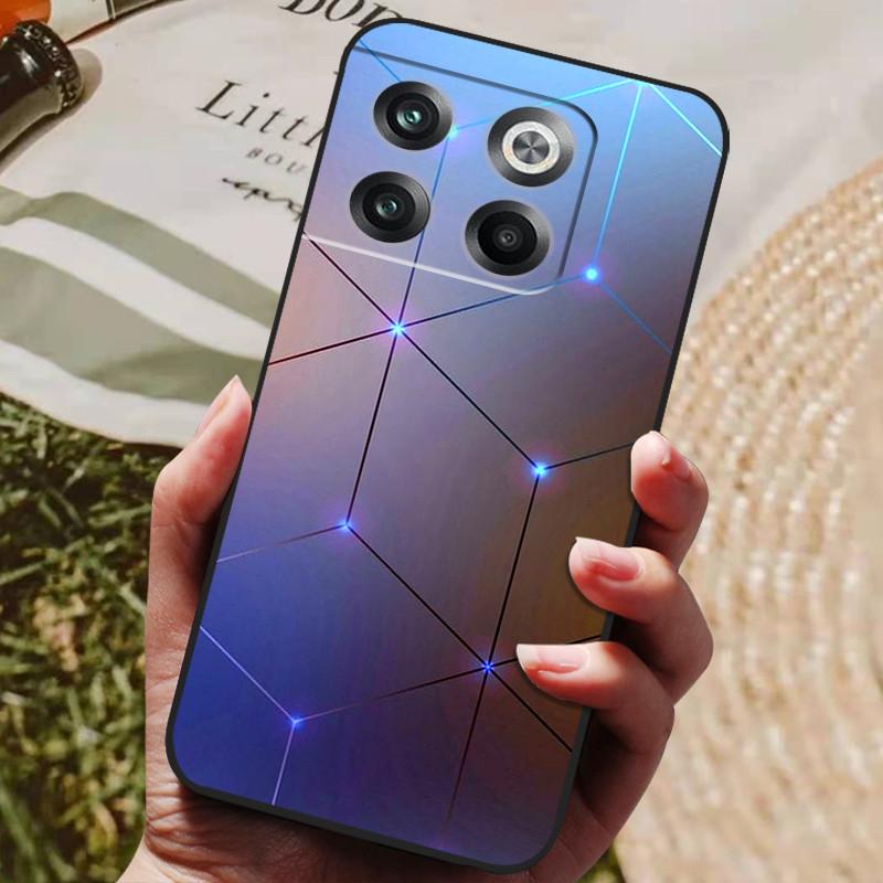 För Fodral OnePlus 10T 5G Fodral OnePlus 10T 5G Coque Silikon Stötfångare Mjuk TPU Stötsäker Baksidesfodral För One Plus 10T 10 T Fundas