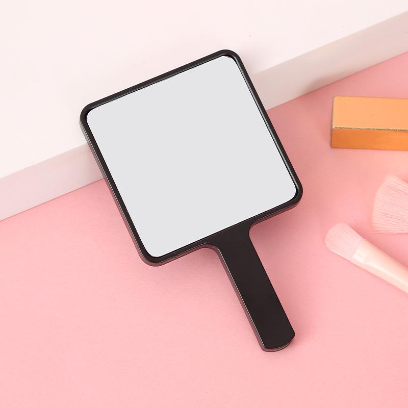 Large Oval HD Handheld Makeup and Barber Mirror - Portable, Wall-Mountable