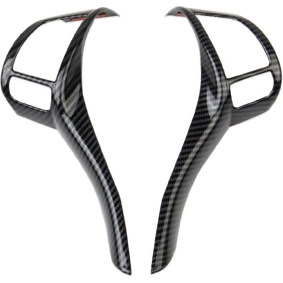 Lenkradabdeckung in Carbonfaser-Optik, Formteile für 2014-2016 Nissan Rogue, 2013-2018 Altima