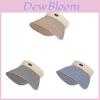 Summer Straw Sun Hat With Wide Brim For Women Outdoor Uv Protection