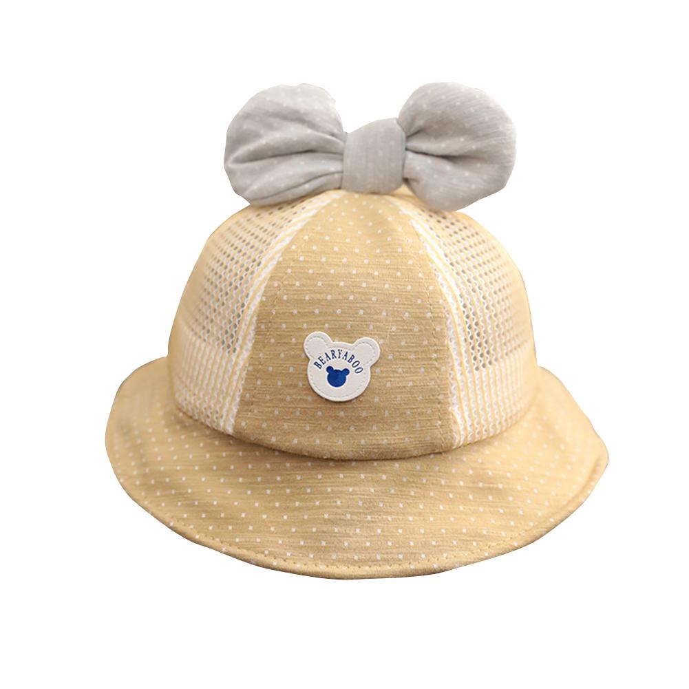For 1-2 Years Old  Caps Infant Toddler Hats Lovely Ear Bucket For Girls Boys Sun Hat