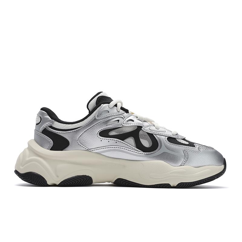 Fila Mars 4 Mens Chunky Sneakers Space Silver Black F12M522101FSG