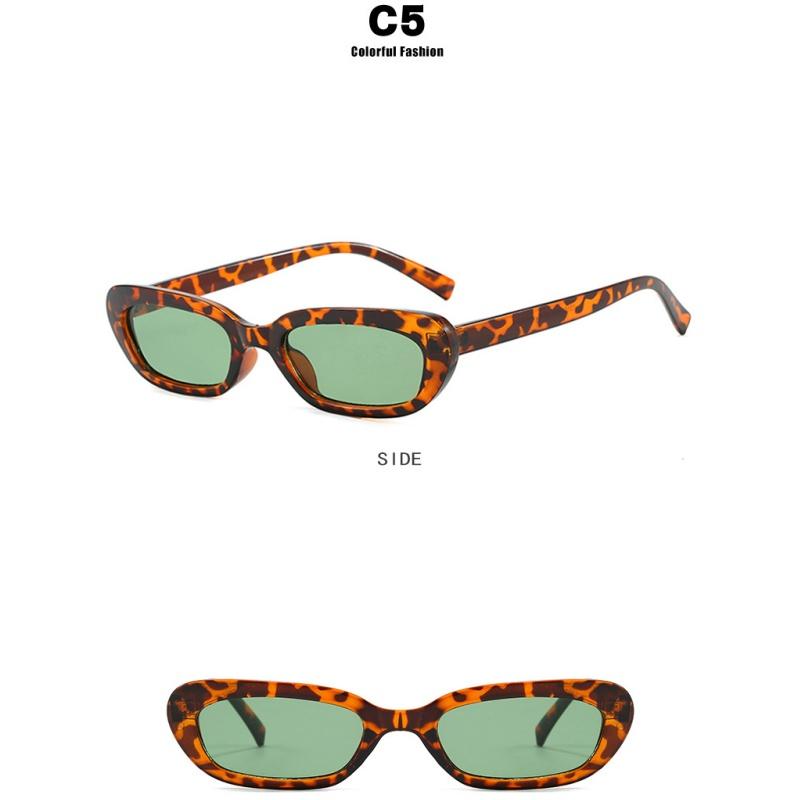 Women's Sunglasses, Fashionable Narrow-frame Sunglasses, Small-frame Cat Eye Sunglasses.