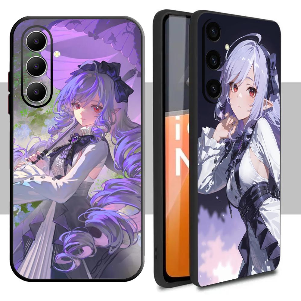 Vivian cool game girl pattern Phone Case For Samsung Galaxy S26 S25 S24 S23 S22 S21 Plus Ultra Note20 Soft Black
