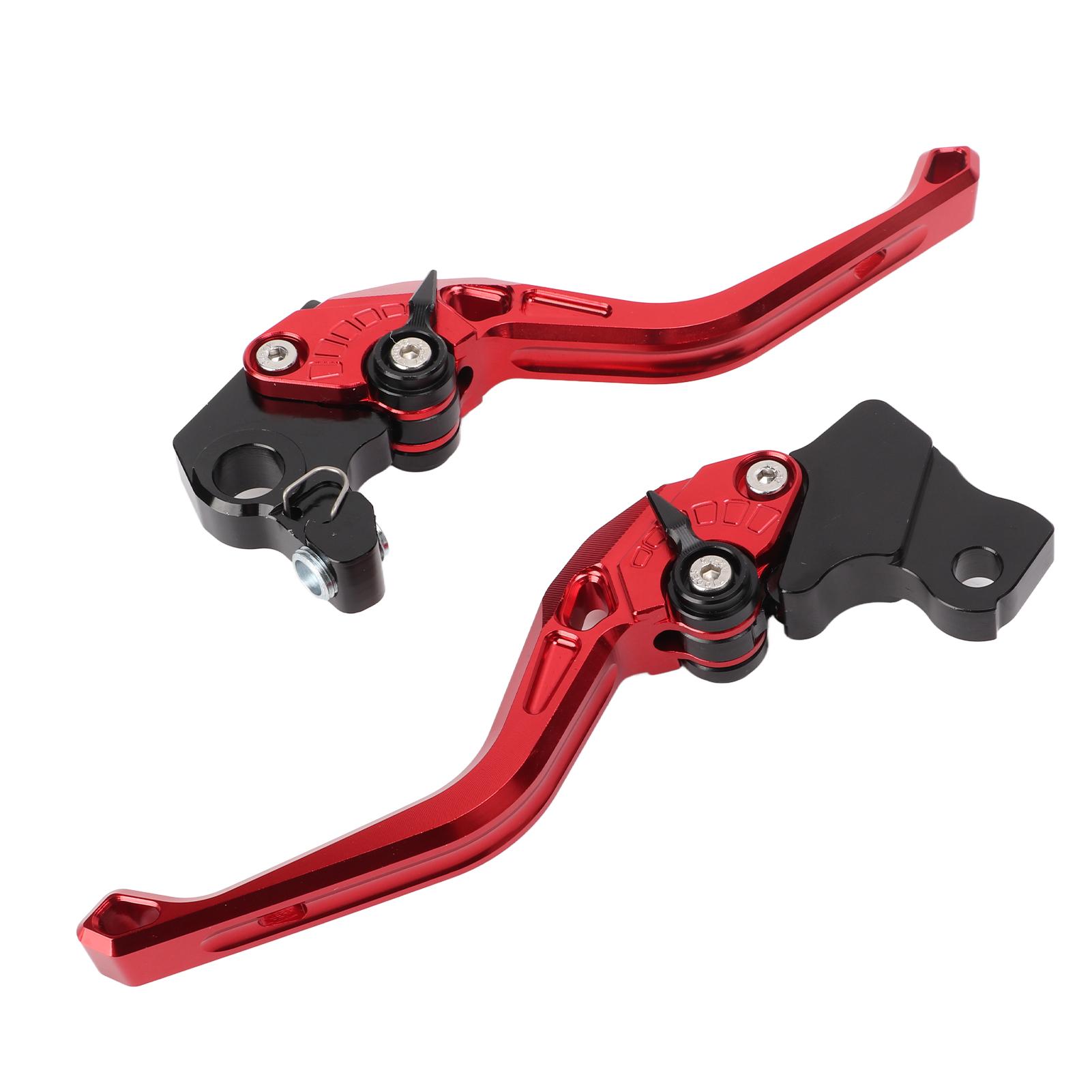 

Пара рычагов тормоза и сцепления мотоцикла, регулируемая замена из алюминиевого сплава для DUCATI Multistrada 950 красный