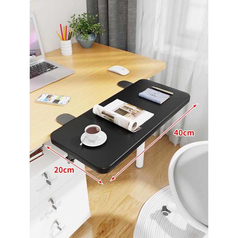 Składana Podpórka pod Nadgarstki do Klawiatury Biurkowej: Wydłużony wspornik krawędzi stołu do stanowiska pracy w akademiku