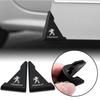 2026 Hot Car Sticker 2/4pcs Car Door Corner Protective Cover Sticker Silicone Door Guard Covers For PEUGEOT 206 207 208 3008 308