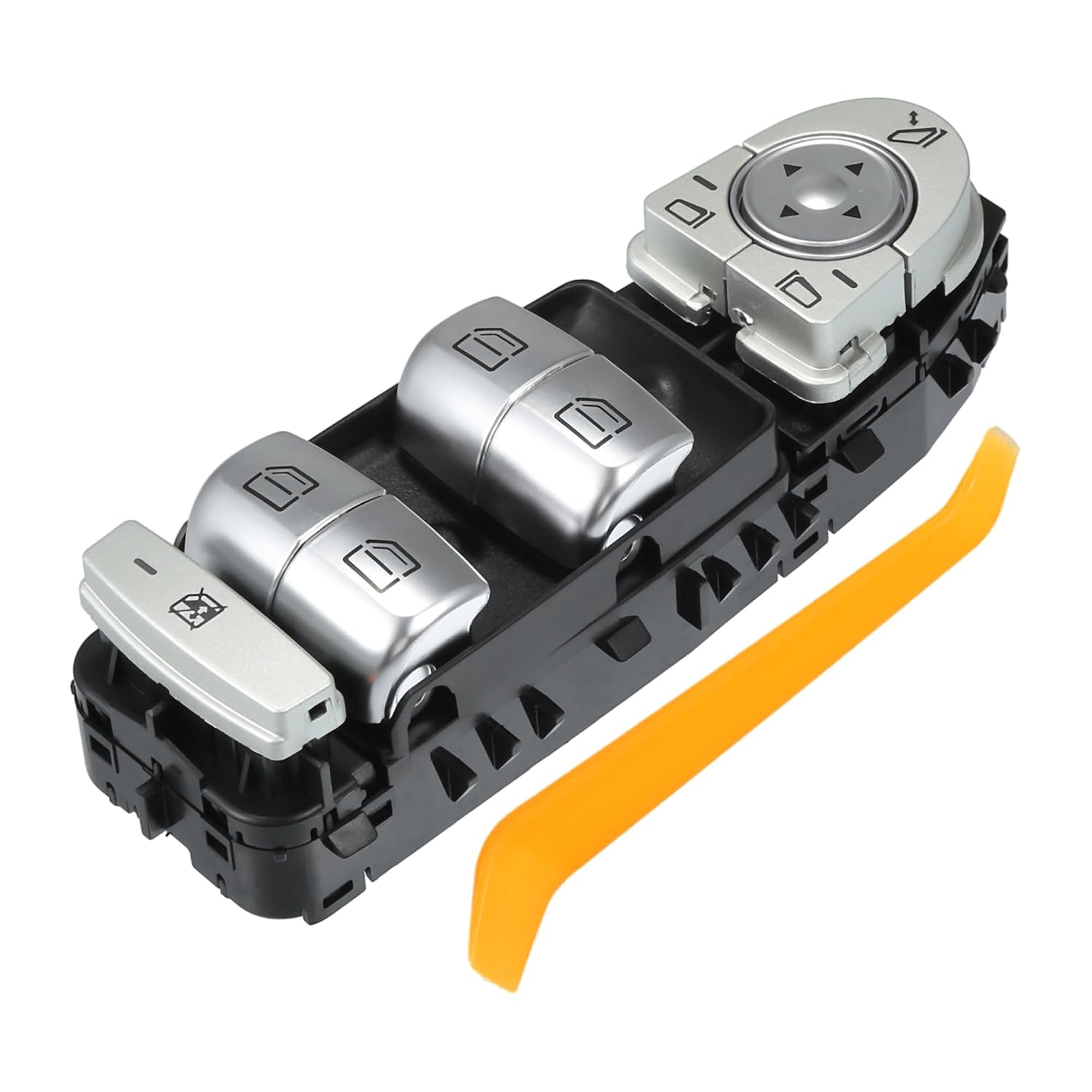 

ACROPIX Black Power Window Switch Window Control Switch Fit for Mercedes-Benz GLC300 C350e C63 with Removal Tool No.2059056811 - Pack of 1
