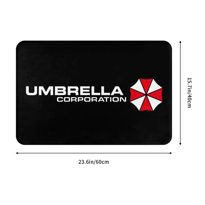 Umbrella Corporations Doormat Non-Slip Bath Kitchen Mat Garden Garage Floor Door Entrance Carpet Rug