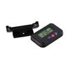 Table Clock Alarm Clock Compact Black ABS Plastic Car Clock Reliable Date And Timer Function Calendar 12 Hours