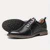 Size 40-46 Men's Casual Leather Shoes Comfortable Fashion Brand Derby Shoes