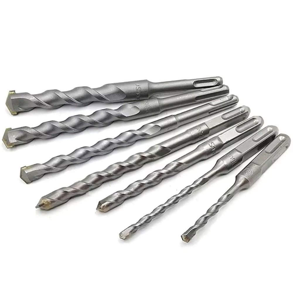 1Pcs 110-500mm SDS Plus Masonry Drill Bit Electric Hammer Drill Bit  For Rotary Hammer Drilling