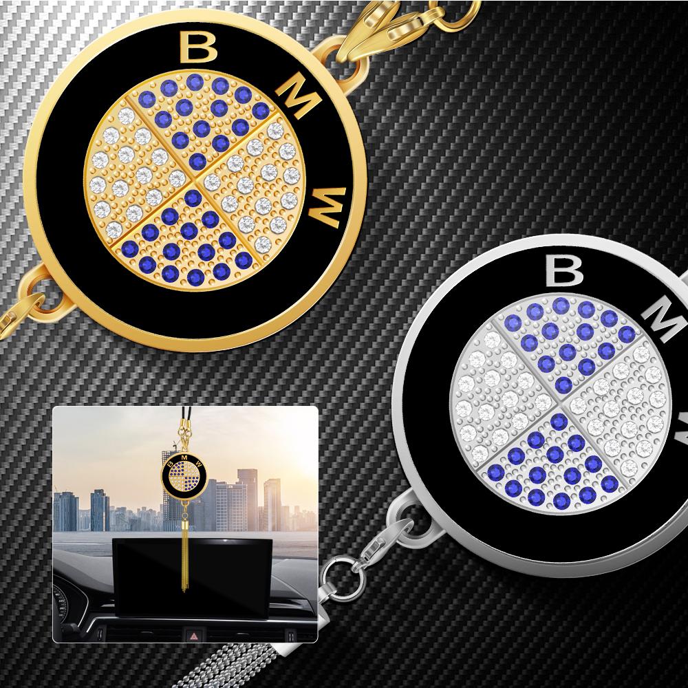 Car Pendant Hanging Auto Interior Rearview Mirror Metal Lace Pendant For BMW E46 E90 E60 F30 E39 F10 E87 E92 Car Accessories