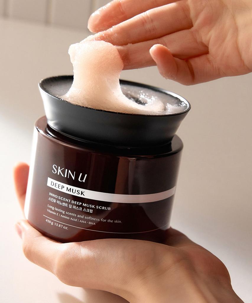 Deep Musk Shower Gel 500g + Scrub 450g + Free Soap