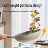 COOKER KING 32cm Titanium 304 Stainless Steel Non-stick Wok