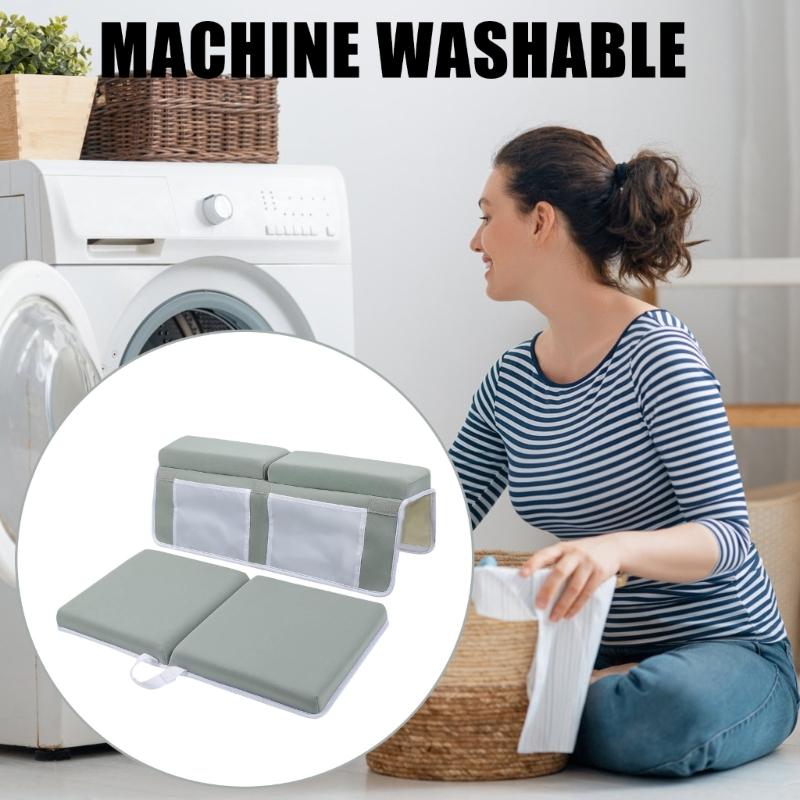 Comfortable Baby Bath Kneeler Pad Not Slip Surfaces & Strong Polyester Portable Waterproof Kneeling Mats for Parents