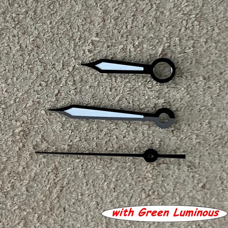 Blue Black Watch Hand Luminous Watches Needle Watch Parts Repair Parts for NH35/ NH36/ 4R/ 7S Movements