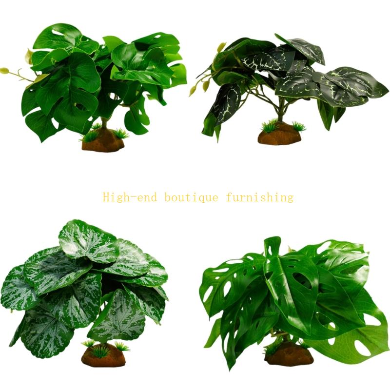 Fish Habitat Landscape Art Craft Aquariums Plant Decorations