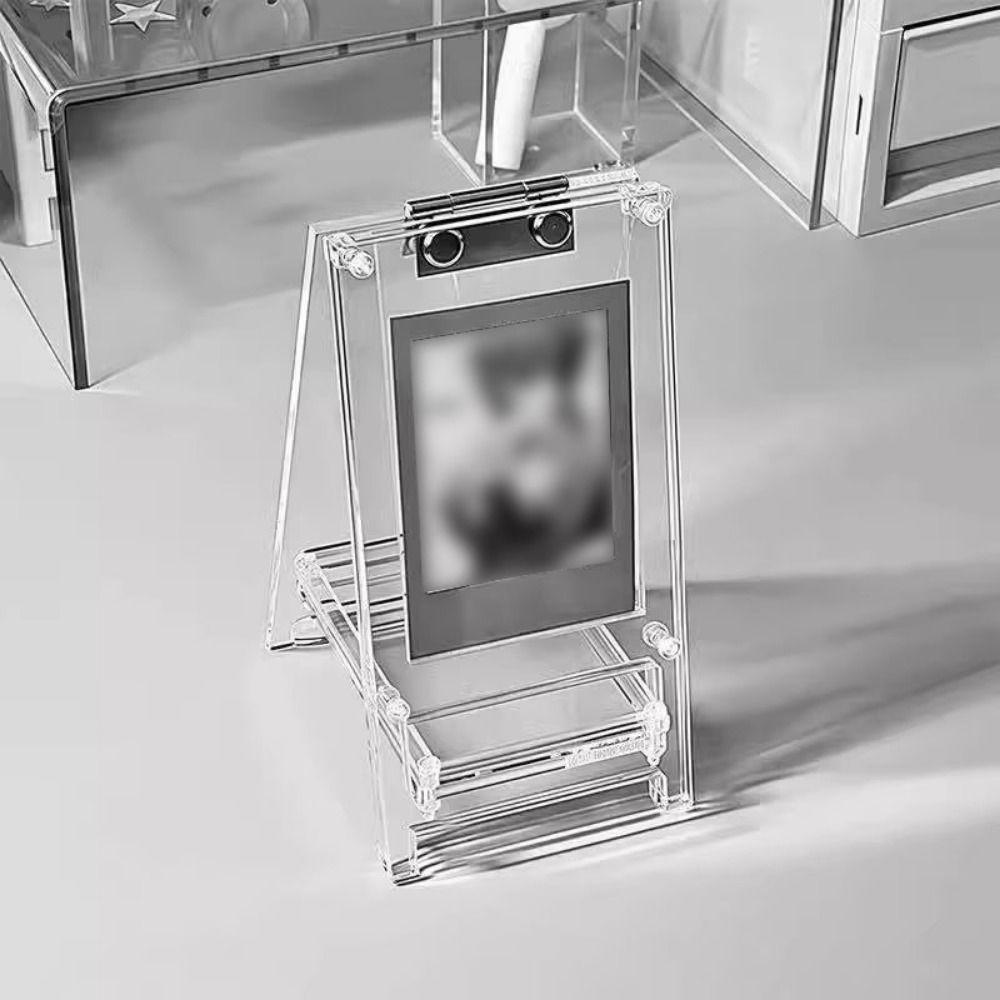 3 Inch Card HD Photocard Holder Free Standing Desktop Small Card Album Ins Mini Album