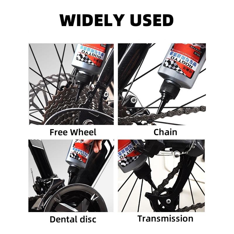 100ml Universal Fahrrad Spezialschmiermittel MTB Rennrad Mountainbike Dry Lube Kettenöl für Gabel Schwungrad Kette Fahrradzubehör