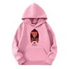 Child Fashion Lightweight Long Sleeve Pullover With Pockets  Print Hoodie