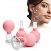 VACUUM CUPPING SET FOR FACE AND BODY 4 PIECES ACUS Med GIFT
