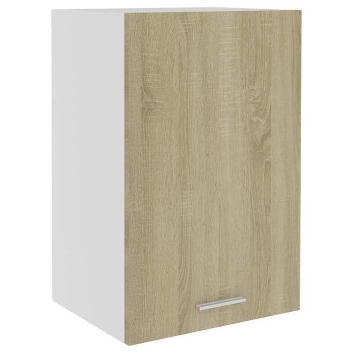 VidaXL Wall-mounted Cabinet "Lyon" Sonoma Oak 39.5 X 31 X 60 Cm Engineered Wood 801255