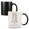 Father's Day Ceramic Coffee Mug Water Cup Temperature Changing Cup
