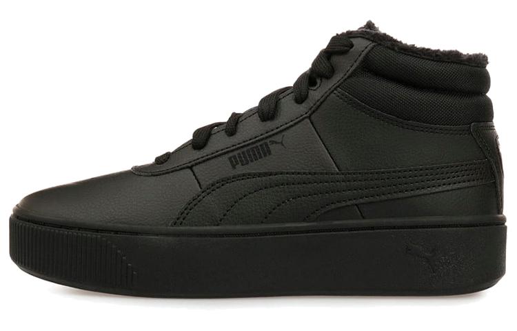 PUMA Vikky Stacked Mid Wtr Shoes Black Women s 372205-01 36