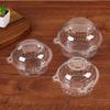 30/50pcs Cupcake Clear Packaging Box Wedding Donut Muffins Fruit Dessert Slice Container Birthday Party Supplies