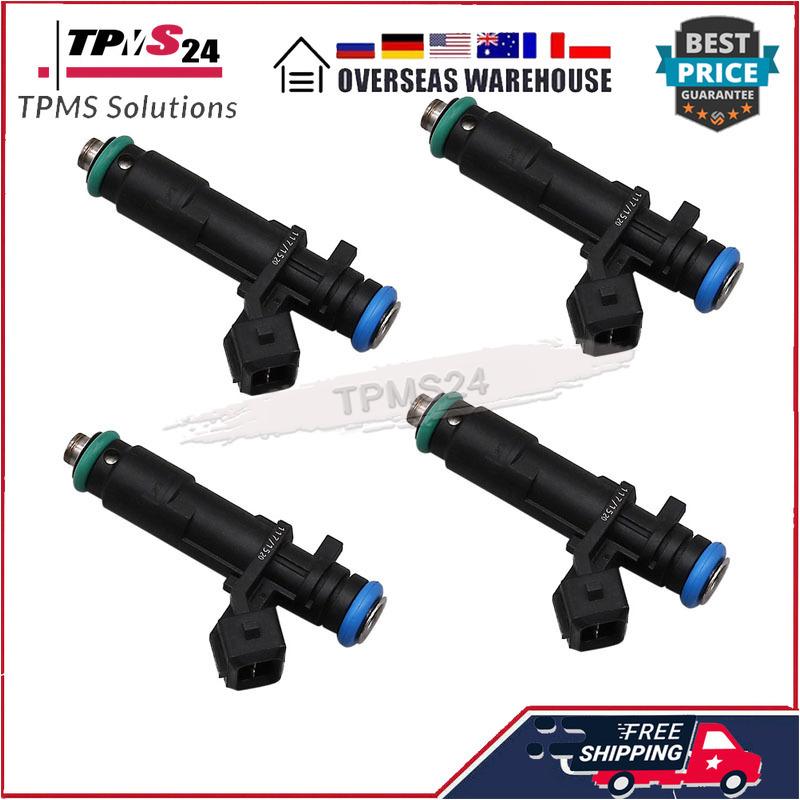 25186566 25194429 96800843 4 Stück Kraftstoffeinspritzdüse Für 2011-2015 Chevrolet Spark 1.2L