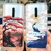 For Oppo Reno 2 2F 2Z Case Luxury Painted Cover Clear Silicone Phone Case For Oppo Reno2 F Reno 2Z Reno2 Reno2F Reno2Z Soft Bags
