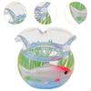 1/12 Puppenhaus Fisch im Aquarium Mini Simulation Handgefertigt Miniatur Tank Modell Zubehör