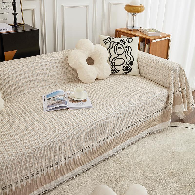 Sofa Stofftrekk, Sofa Pleddtrekk, Full Dekning Sofa Trekk, Helårs Universalpute