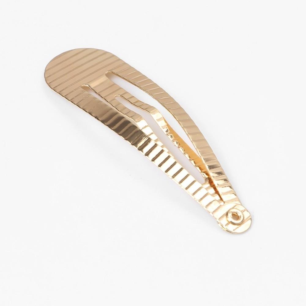 Europe & America Style BB Hairpin Y2K Metal Side Hairpin Fashion Hair Clip  For Women Girls