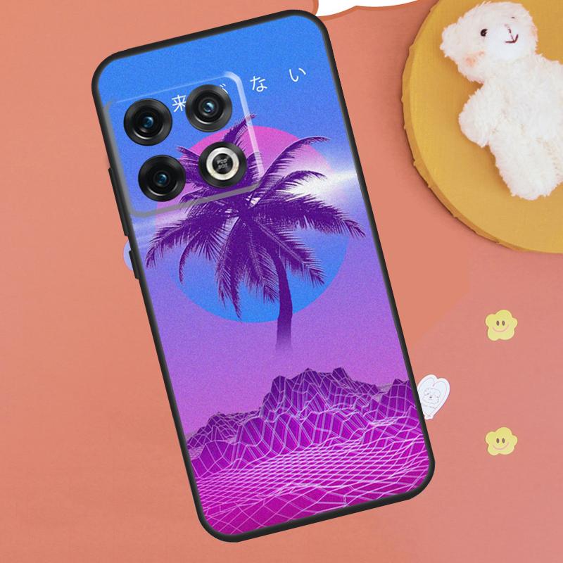 Vaporwave Aesthetic Trippy Case For OnePlus 15 10T 10R 12R 13R 13T 11 12 13 OnePlus Nord 5 CE 2 3 4 Lite N20 N30 Funda