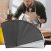 Multi Grit 9x3.6 Inch Sandpaper Sheets 5PCS With Backing Identification Fit for Metalwork Stone Automotive Body Surfaces