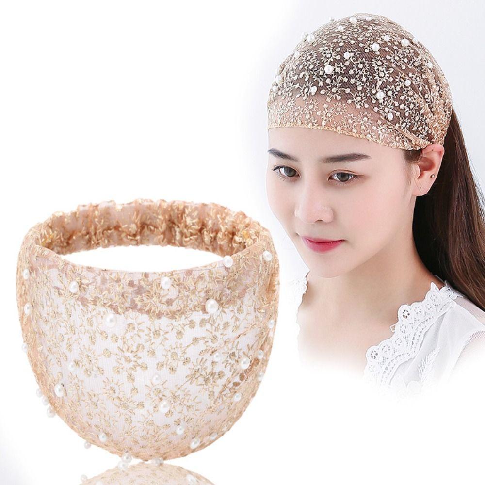 Wide Side Hair Hoop Lace Hairbands Portable Headband Girls