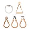 Yousheng Twine Toilet Roll Holder Wall-Mounted Toilet Paper Holder Rustic Twine Rope Paper Roll Dispenser for Bathroom Organization