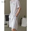 Xuan Liang Men's Summer Ice Silk Sleepwear Set