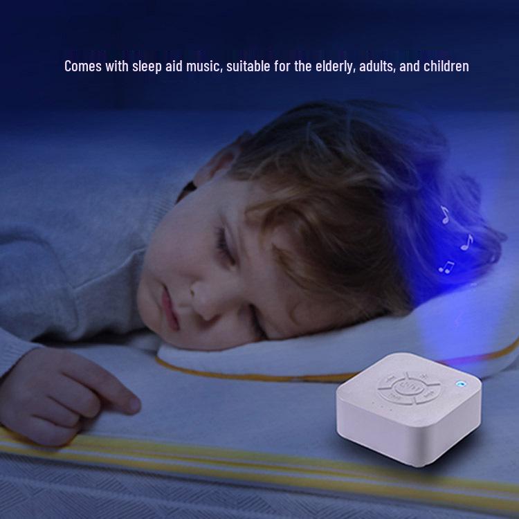 

Breathe Light Music Sleep Aid: White Noise Soothing Machine for Babies 1W (Watt)