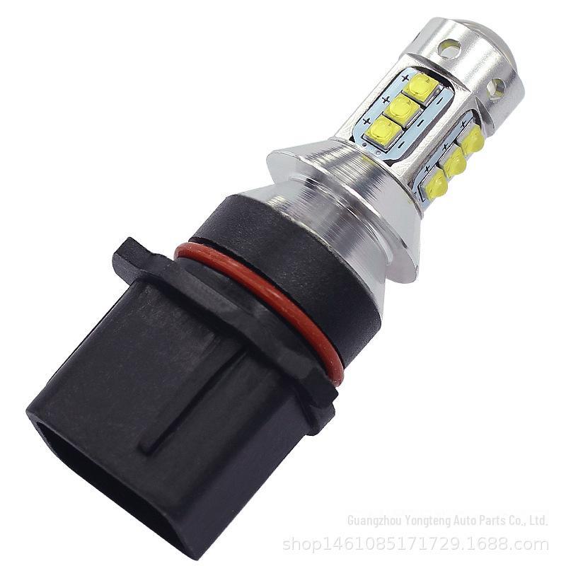 Vysoce výkonné auto LED denní svícení s čočkovou žárovkou - P13W XBD2525 16SMD pro jasnější světlomety