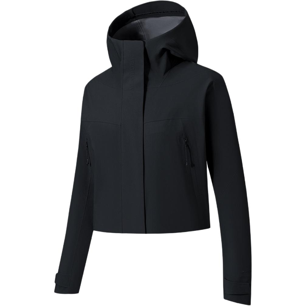 Anta Champion Travel Series Simple Casual Hooded Soft Shell Windproof Waterproof Zipper Short Jacket Women jackets 162610619-5 M