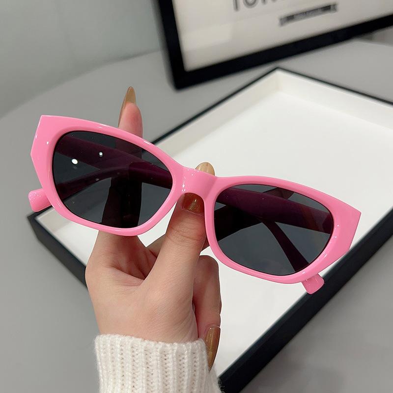 JYL TS Tea Lens Sunglasses Women UV Protection Korean Style CY5533 A-9218